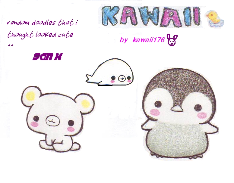 random kawaii doodles by kawaii176