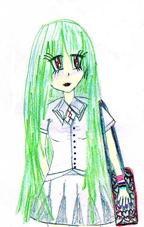 anime schoolgirl ^0^ by kawaii176
