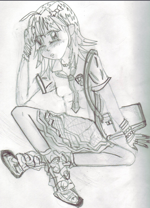 Shy School Girl ^^ by kawaii176