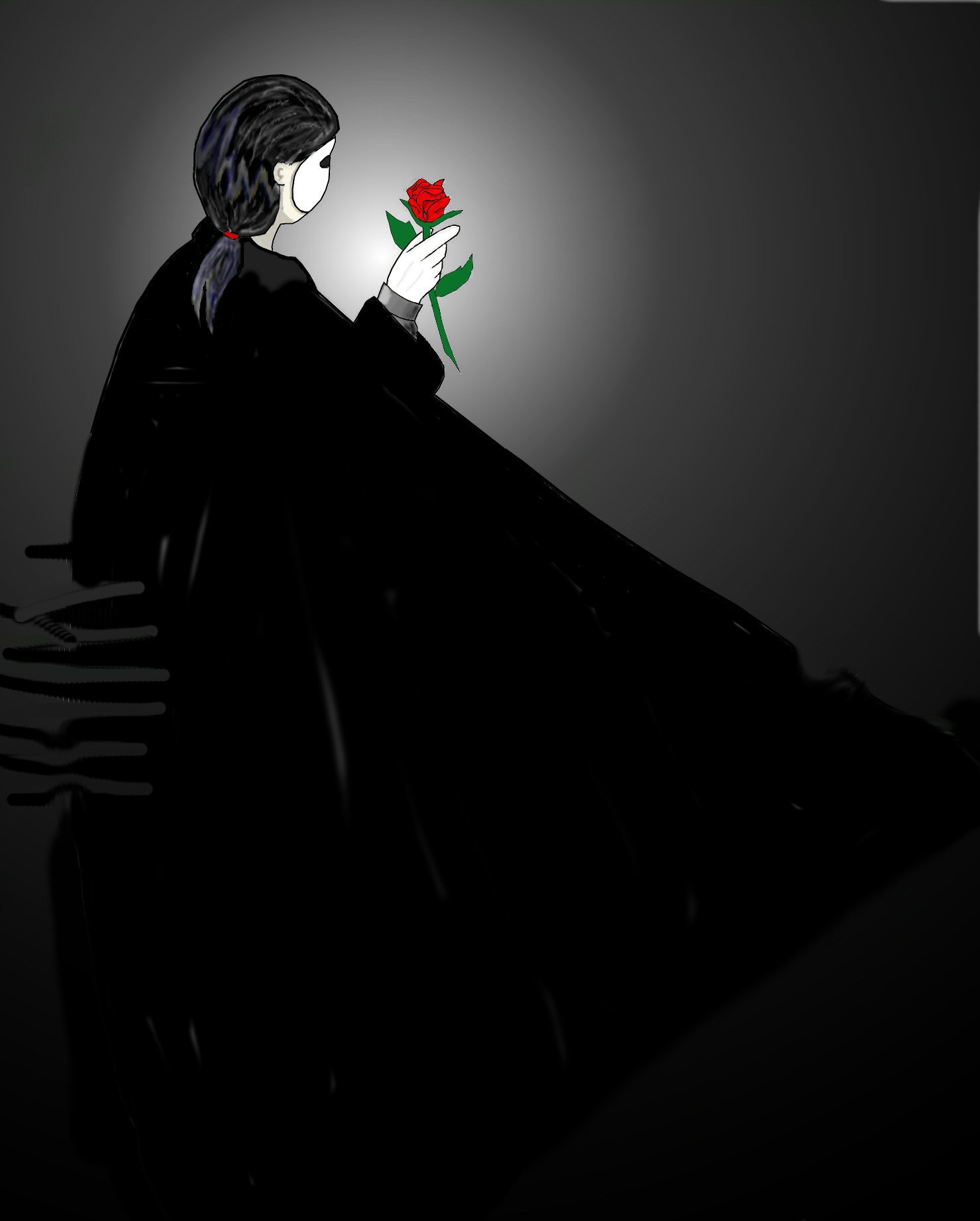Phantom in the Dark by kawaii_belle
