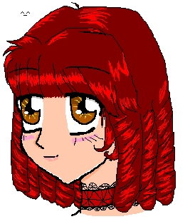 Red-headed girl(Unfinished) by kawaiinekochick