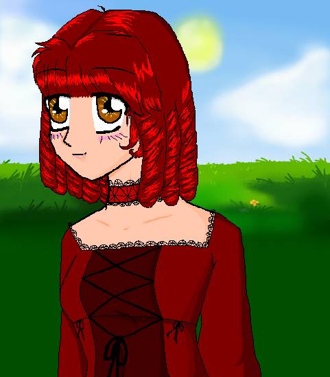 !Red-headed Girl! by kawaiinekochick