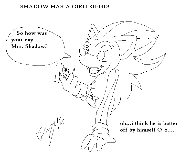 ShadowHasAGirlFriend! by kawii011