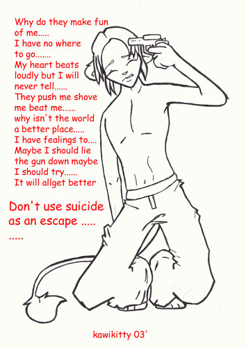 Suicide..... X( ~~Don't do it~~ by kawikitty