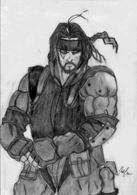Solid Snake(MGS:ACID) by kchen