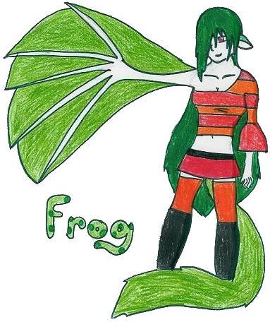 Freaki Lil' Friends: Frog by keera_punked_out