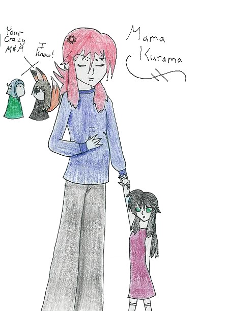 Mama Kurama by keera_punked_out