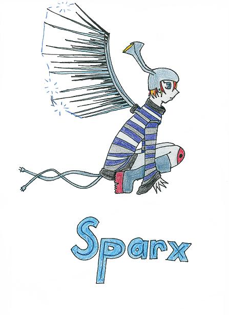 Freaki Lil' Friends: Sparx by keera_punked_out
