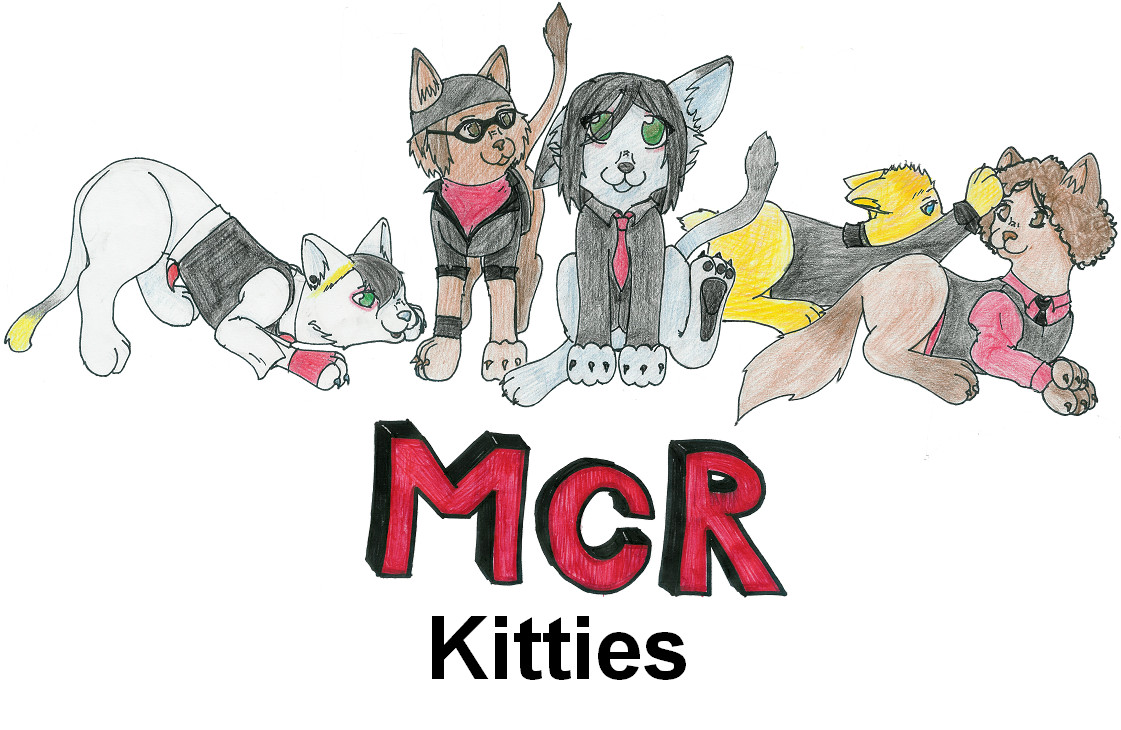 MCR Kitties by keera_punked_out