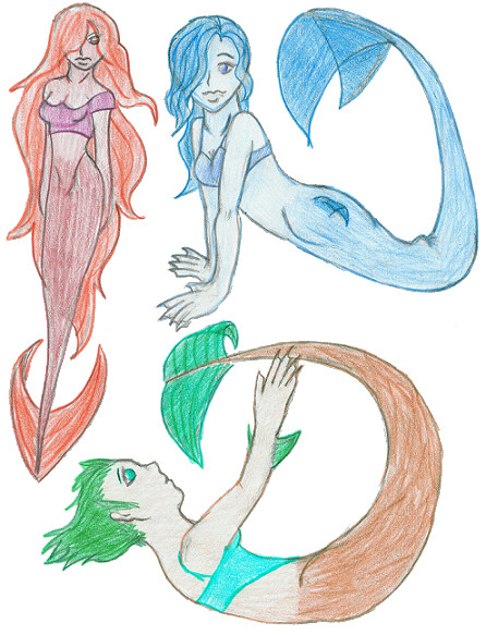 Mermaids by keera_punked_out