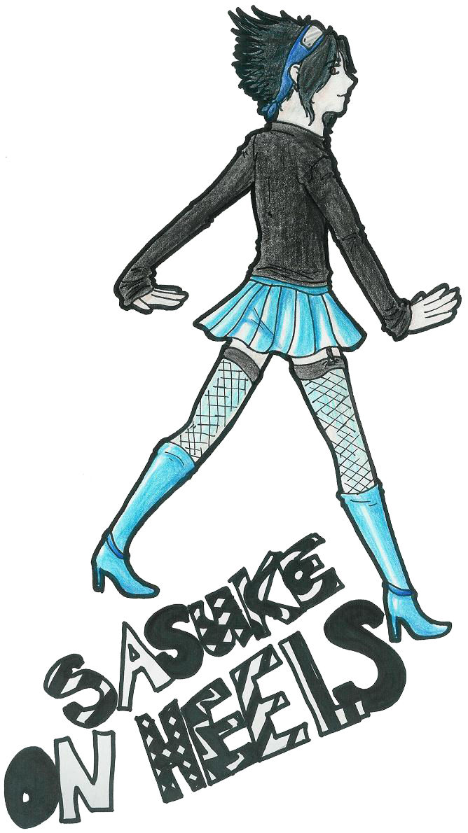 Sasuke in Stilettos by keera_punked_out