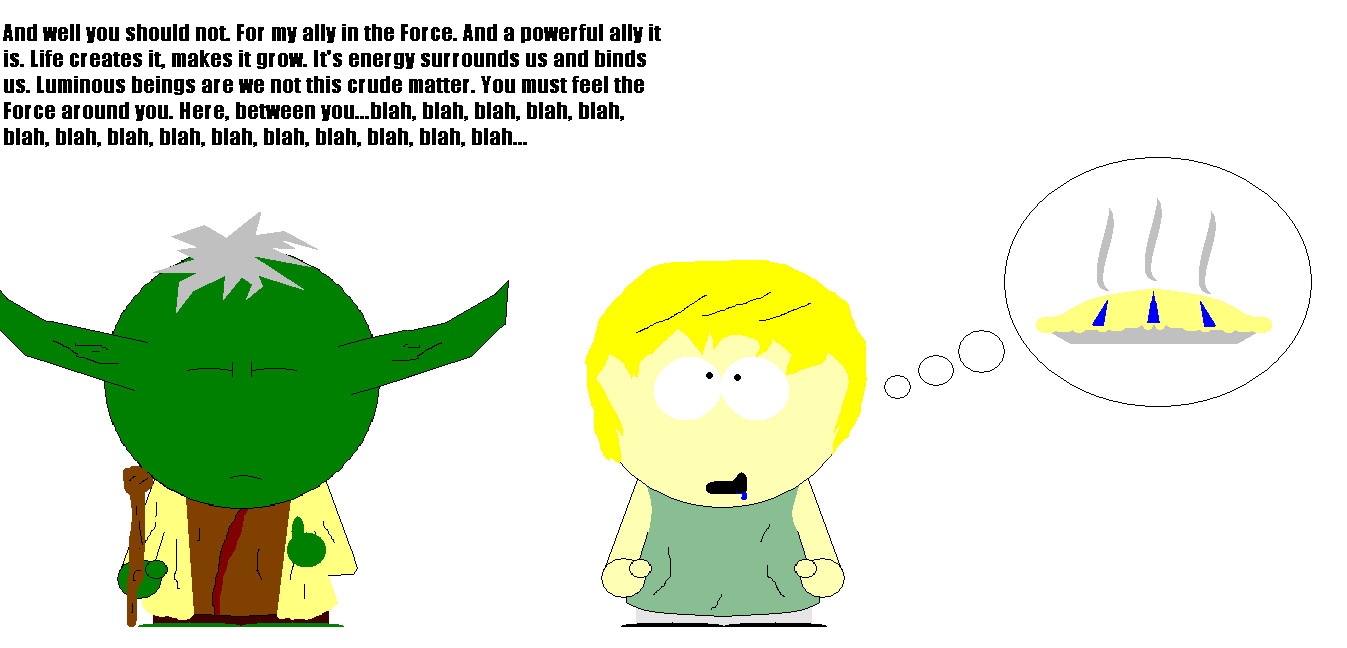 Luke and Yoda by kennylives64