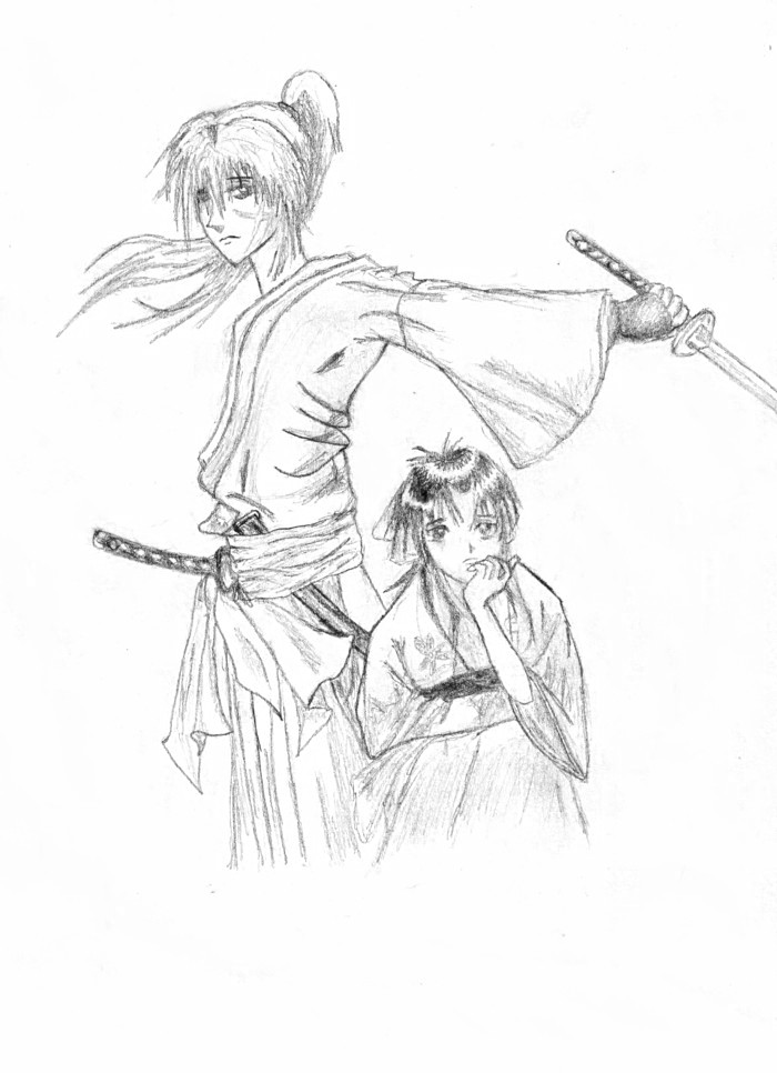 kenshin and kaoru by kenshin69