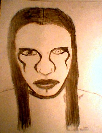 Marilyn Manson (yet again..) by kerikran