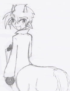 Foaly Sketch by kerisu