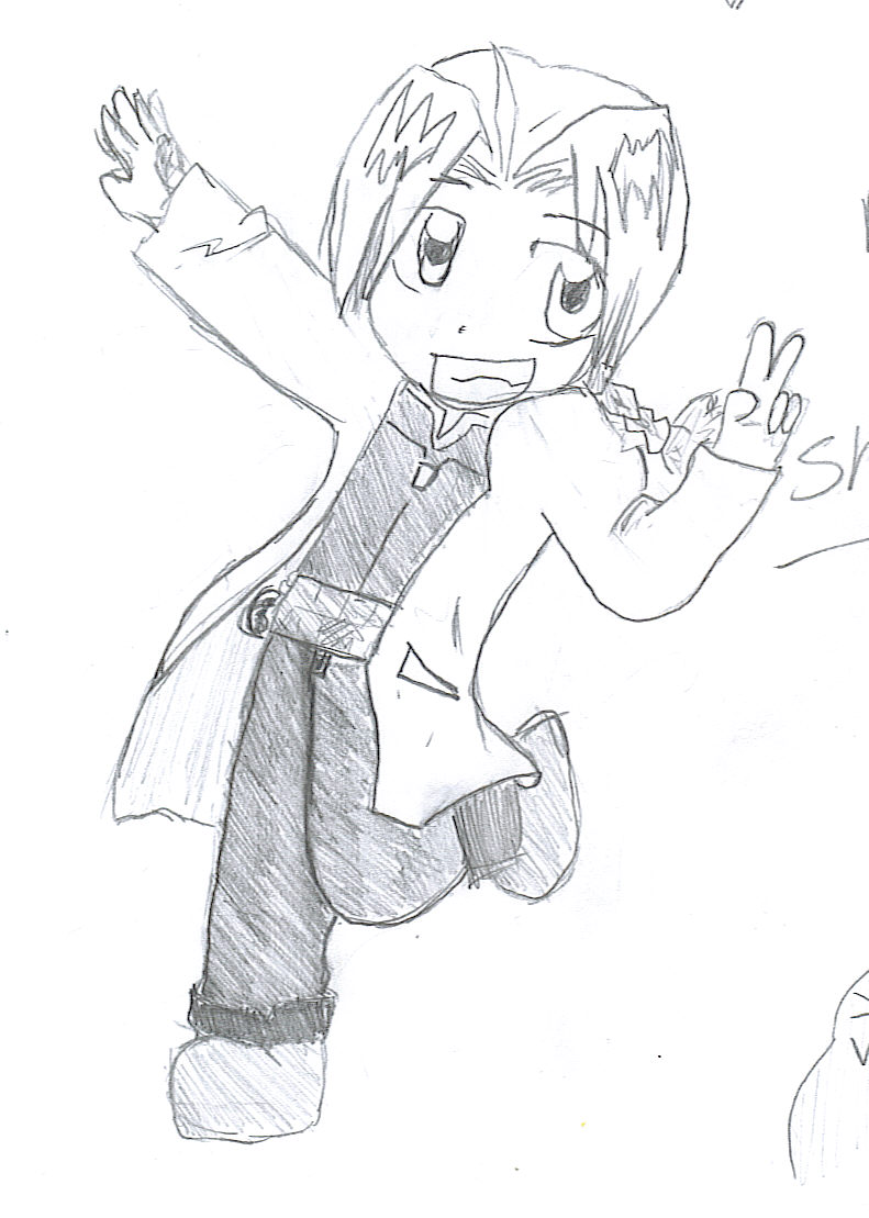 Chibi Edward Elric by kerrigan188