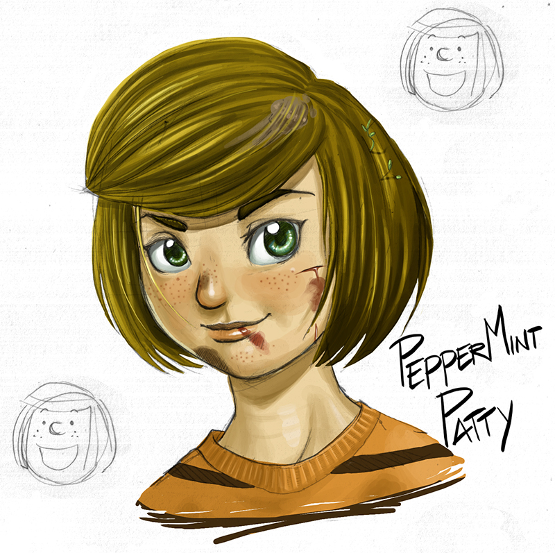 Peppermint Patty by kevinsano