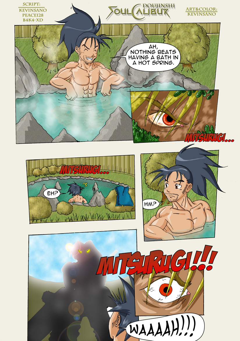 Soul Calibur Doujin page 1 by kevinsano
