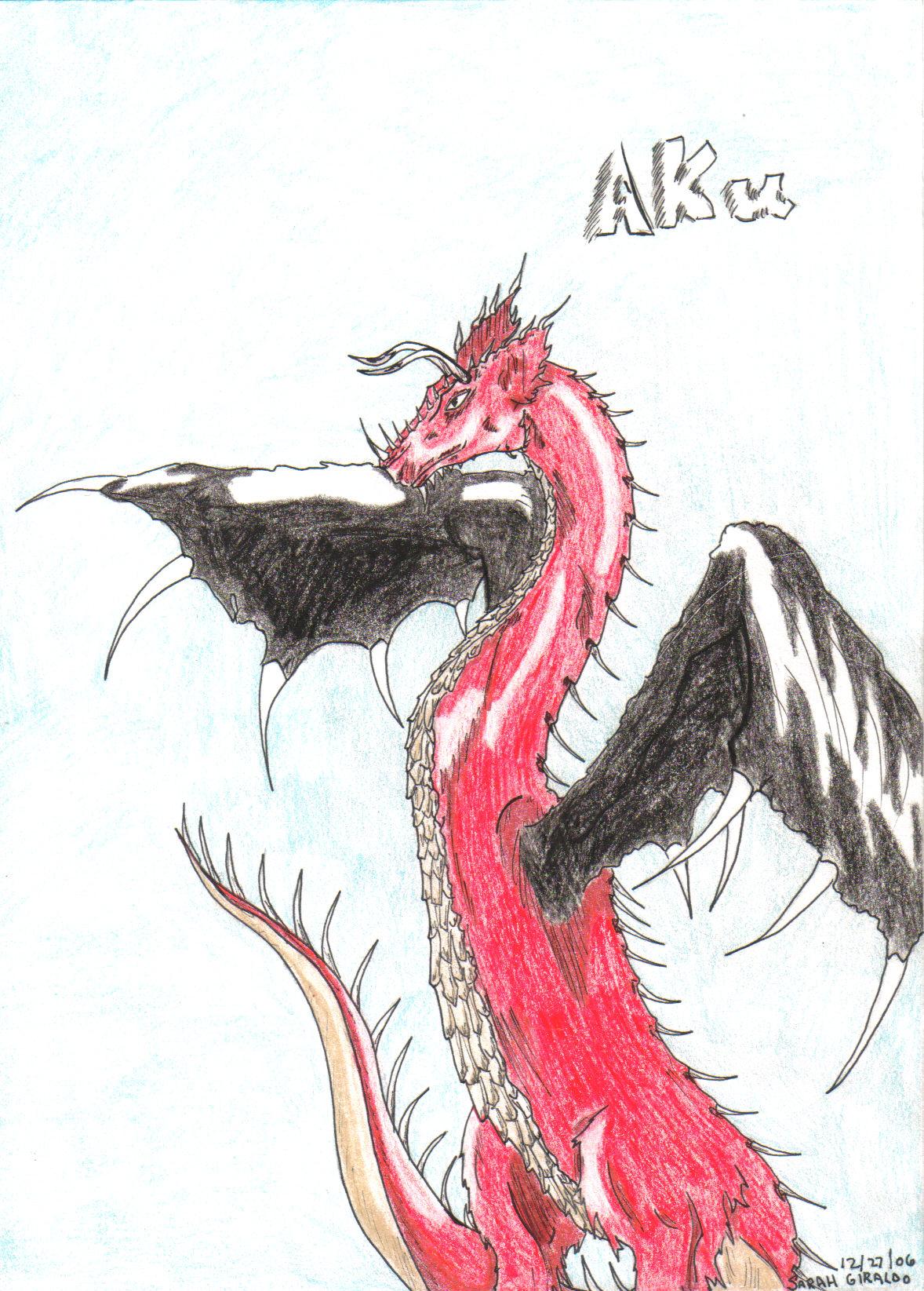 A Dragon Named Aku by kewl_kitsune_26