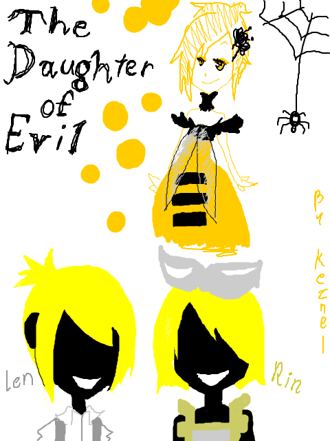 Rin Len Daughter of Evil by keznel