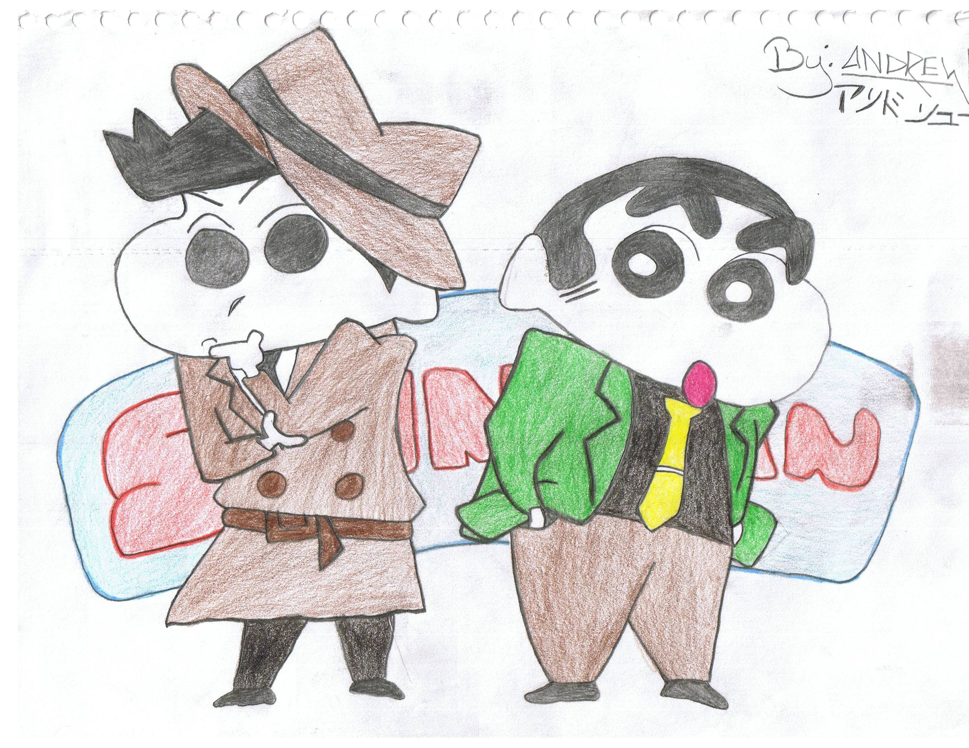 Detective Shin And Kazama by kh2_SORA_kidd63
