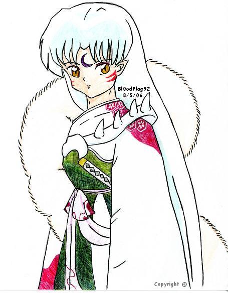 Sesshomaru by kiLL-m3_kiSS-m3