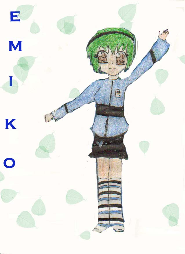 Emiko, from my manga "The Denied" by kiaragurl03