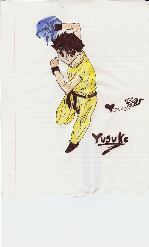 Yusuke Urameshi Pounce! by kiaragurl03