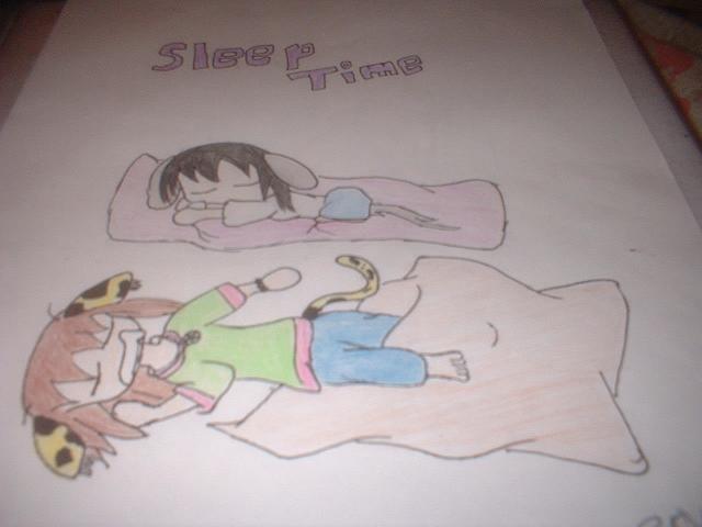 sleep time by kiddy_neko