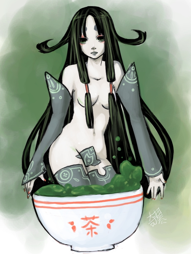 green tea spirit by kiitaro