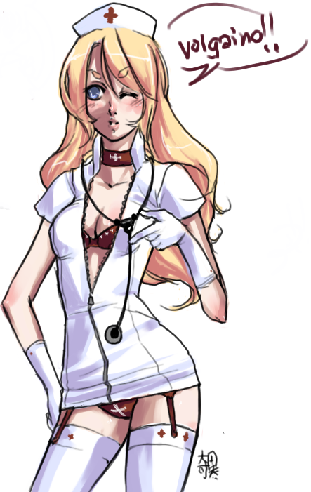 hellooo nurse!! by kiitaro