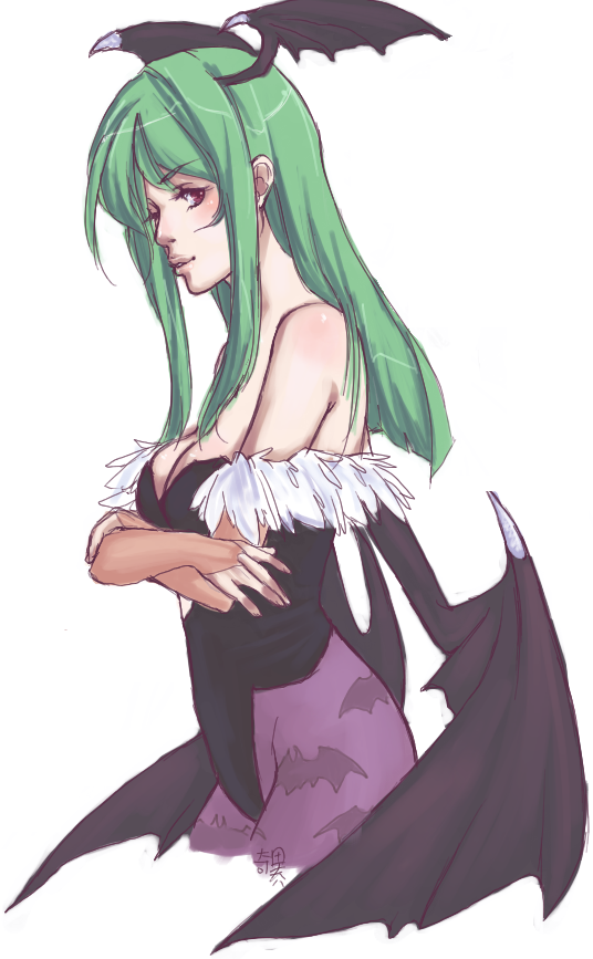 Morrigan by kiitaro