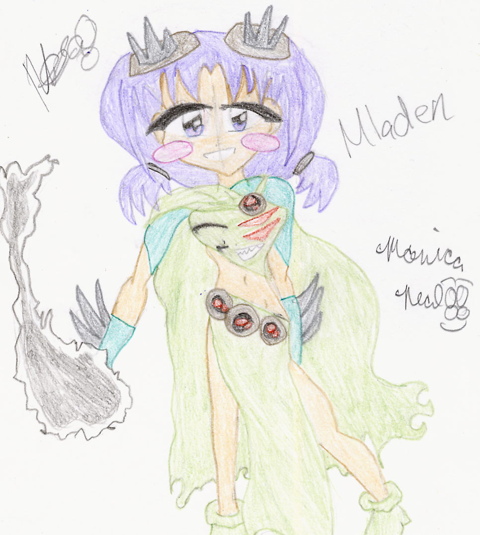 raven's older  sister Mladen by kikyo_must_die525