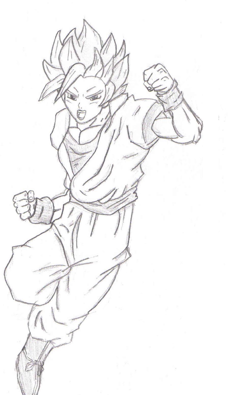 Goku (requested from stinger) by kilgorin