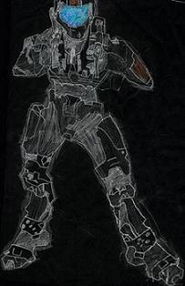 my inverted color master chief by killagamelord