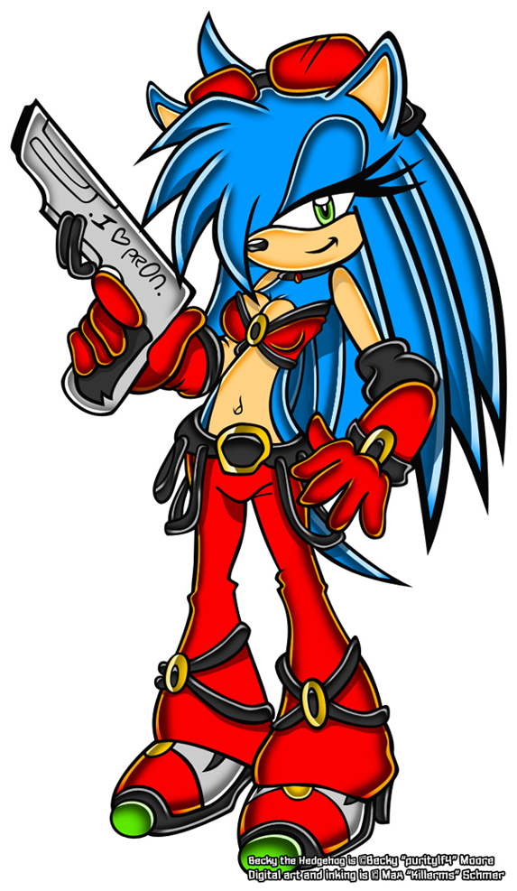 becky the hedgehog and silver