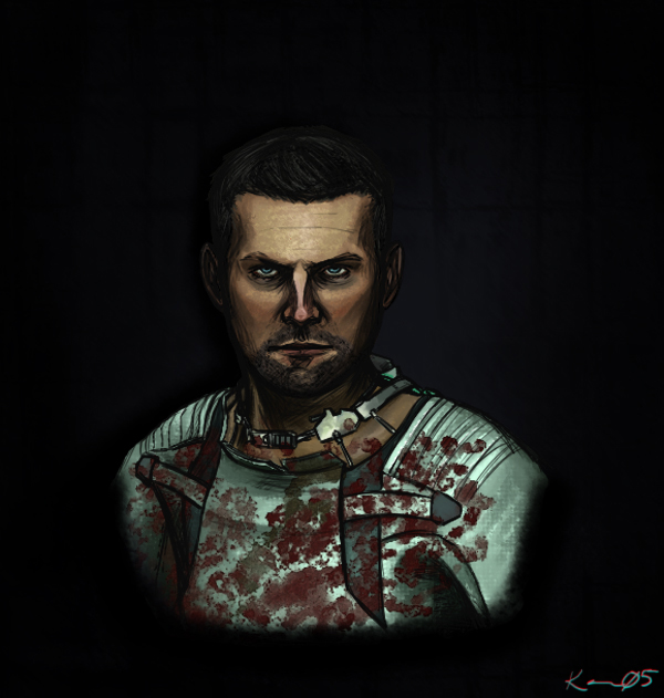 REALism Paint Practice Fun WITH Isaac Clarke by killerrabbit05
