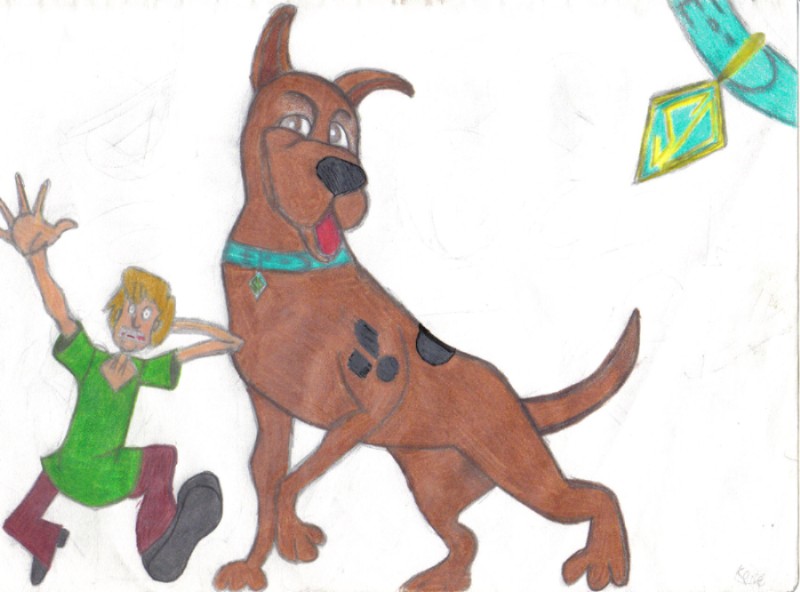 scooby and shaggy by kingheartsgeek18