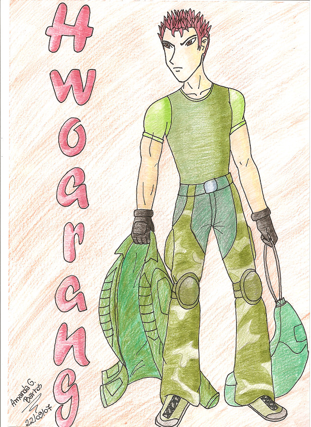 Hwoarang- Military costume by kisara02