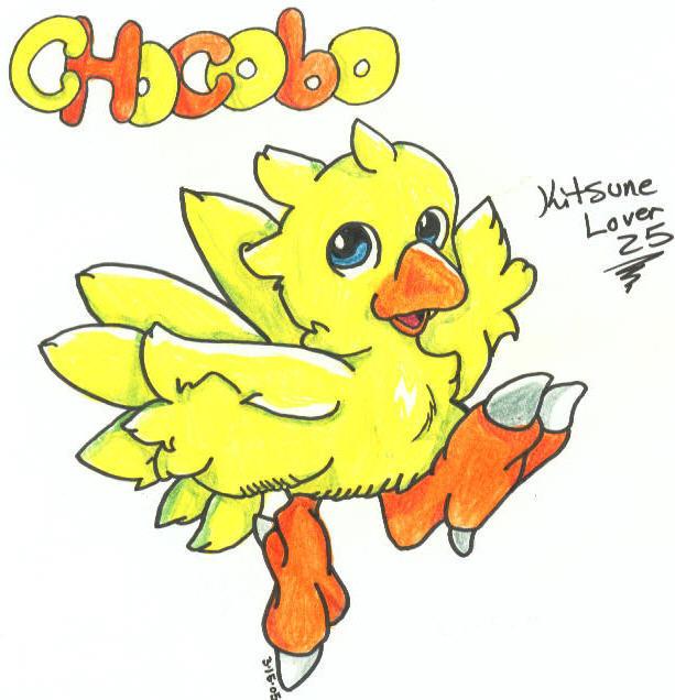 Chocobo! by kitsunelover25