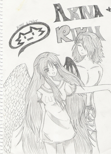 ~*Akina and Riku-kun*~ by kitti_is_my_name