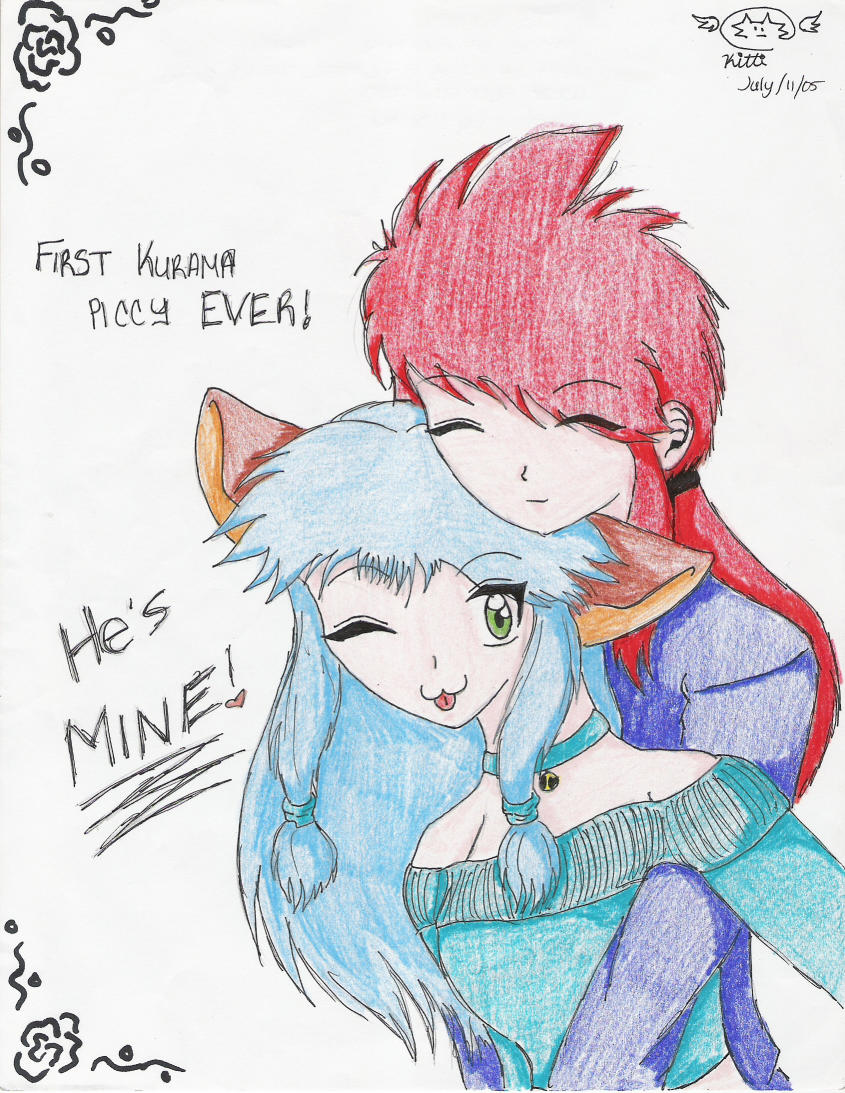 Kurama and Maruka  (Sakuralin84's Request) by kitti_is_my_name