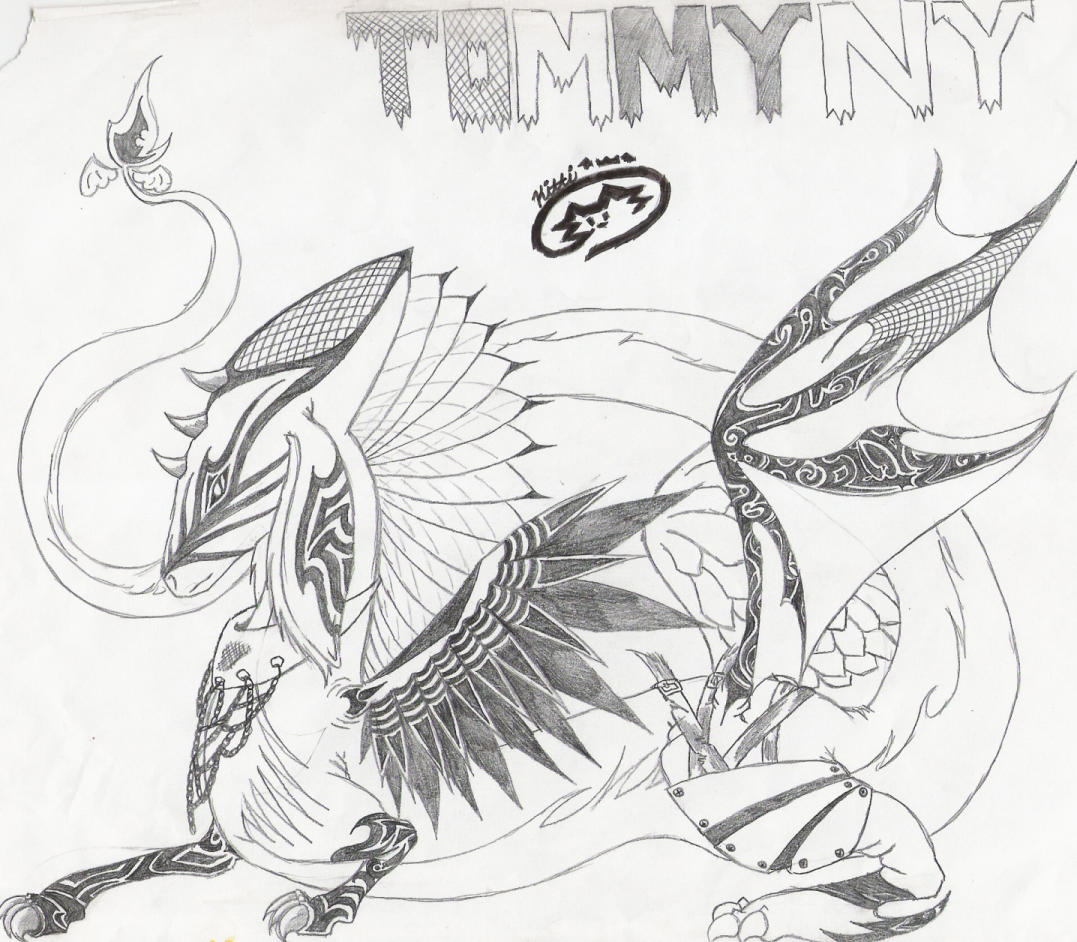 Tommy Ny ][ Ancient Lunar Dragon ][ by kitti_is_my_name