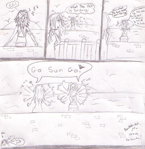 some comic i draw when bored by kitty706