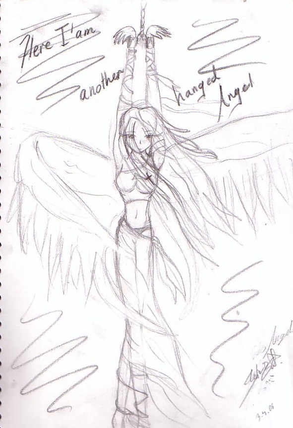 hanged angel by kitty706