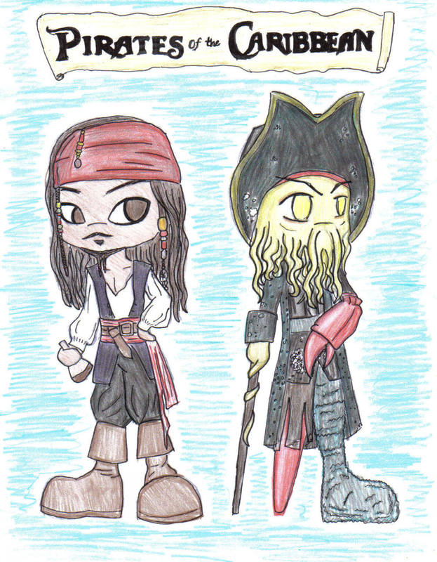 Pirates of the Caribbean [anime version] by kittyGurl_6