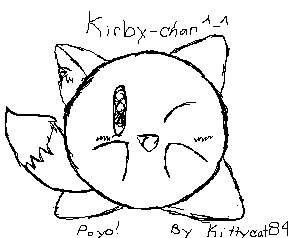 Fox Kirby by kitty_cat84