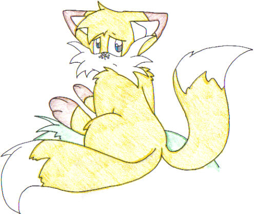 Sad Tails (Chibified) by kittycat123