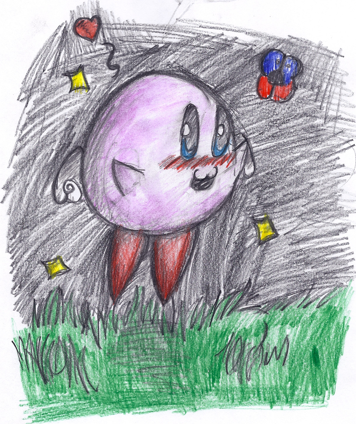 Winged Kirby! by kittychan136