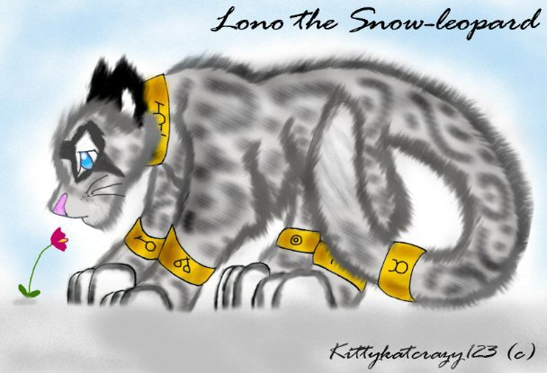 Lono the Snow-leopard by kittykatcrazy123